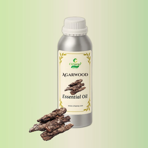 Agarwood Essential Oil by CitSpray in aluminium bottle. (Aquilaria species)