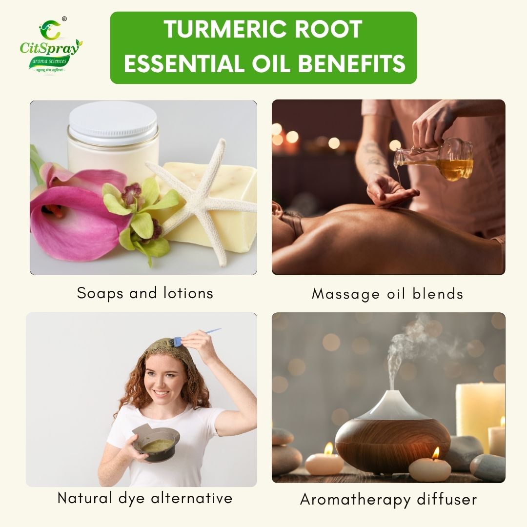 Turmeric root Essential Oil – Joint Support
